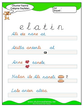 inorm Grubu Çalışma Sayfaları